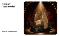 Steampunk Costume Hat Riveted Panels Steampunk Hat Textured Surface For