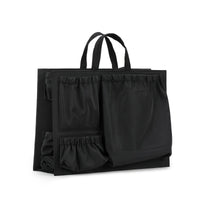 Tote Bag Insert Organizer Wipeable Material Tote Bag Organizer Water-Resistant Handbag Storage Divider for Moms, Travel