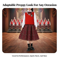 Kids Holiday Performance Sweater Set, academic style, choir, unisex, assorted colors, random design