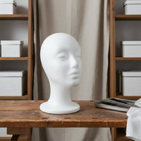 Foam Wig Head Lightweight Wig Display mannequin Head Beauty Accessory for Cosplay Users