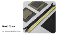 Heavy-Duty Continuous Coil Zipper Long-Lasting Zipper by the Yard Firmly Interlocked Teeth Sewing Supply Easy to Install for Outdoor Gear Makers, DIY Enthusiasts, Tent Production, Agriculture, Luggage Making, Upholstery