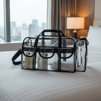 Clear PVC Makeup Bag Multifunctional Clear Makeup Bag Long-Lasting for Travel
