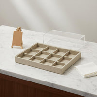 Velvet Jewelry Tray Compartmented Compartment Jewelry Tray Drawer Inserts