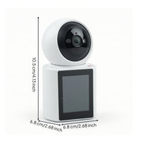 Communication System with Indoor Monitor High Resolution Tabletop Monitor with Camera Visual Communication System Camera