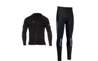 Sun Guard.5 Mm Wetsuit Thermal Insulation Split Wetsuit Flexible Fit Diving Suit Optimal Mobility for Snorkeling, Winter Swimming