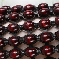 Wood Bead Seat Pad Summer Use Breathable Car Seat Pad Easy to Install