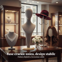 Necklace Display Bust Versatile Use Jewelry Display Bust Lightweight