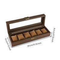 Watch Storage Box Vintage Design Watch Display Case Dustproof Perfect Gift for Women