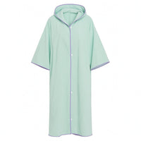 Hooded Swim Cover up Striped Hooded Cover-up Robe Fast-Drying for by the Water