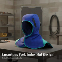 Long-Lasting Material Retardant Metalwork Hood Adjustable Fit Metalwork Hood Breathable for Welders, Industrial Workers