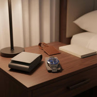 PU Leather Watch Box Lightweight Single Watch Travel Case Scuff-Resistant Resistant Soft Microfiber Lining for Travelers