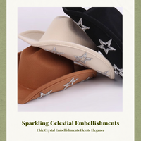 Cowboy Hat, Breathable Wide Brim Fedora, Summer Style