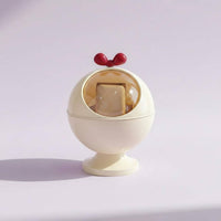 Countertop Makeup Organizer Cute Design Makeup Storage Box Dustproof Lid