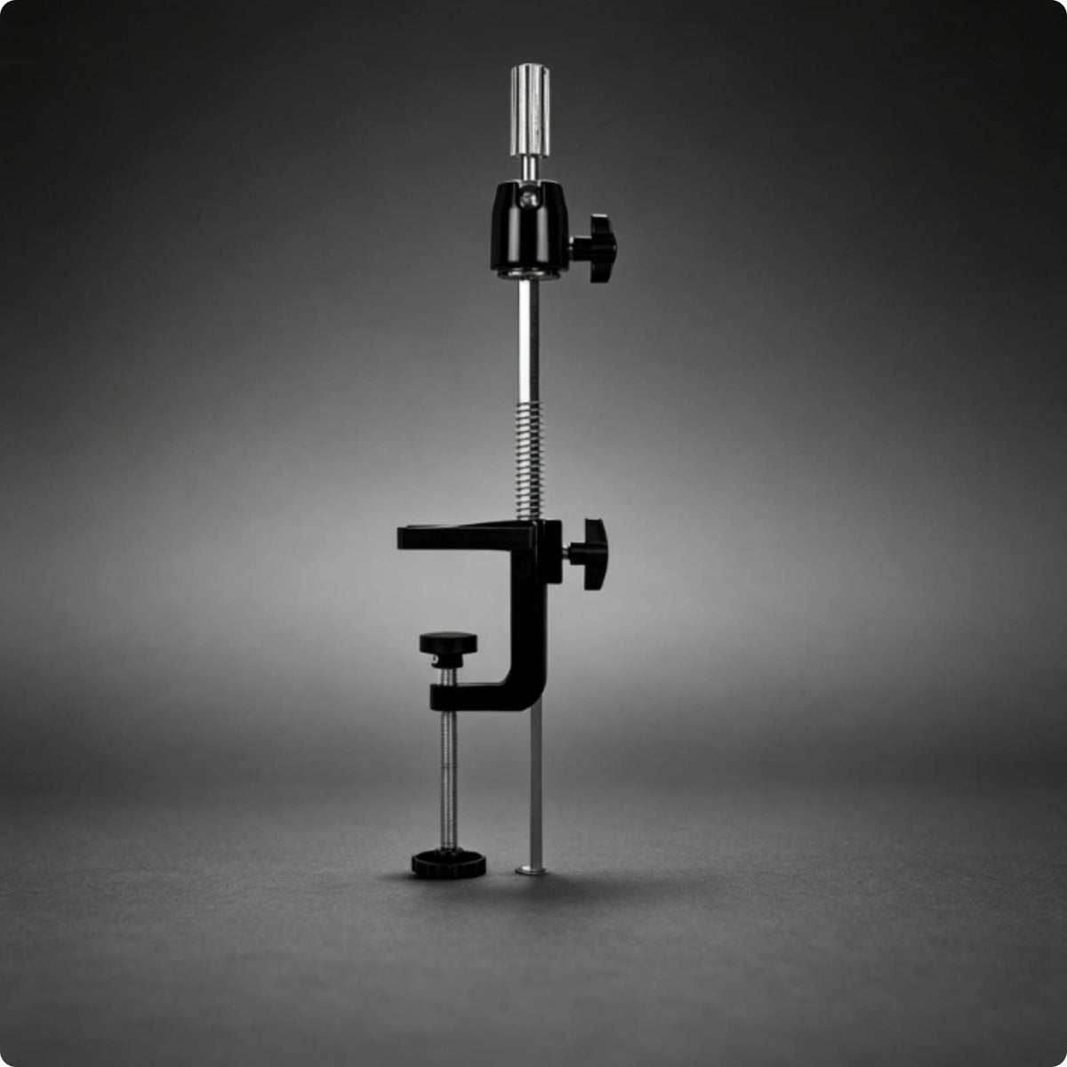 Training Head Stand Metal Hair Mannequin Holder Stable Base for Salon, Stylists
