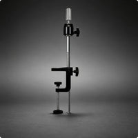Training Head Stand Metal Hair Mannequin Holder Stable Base for Salon, Stylists