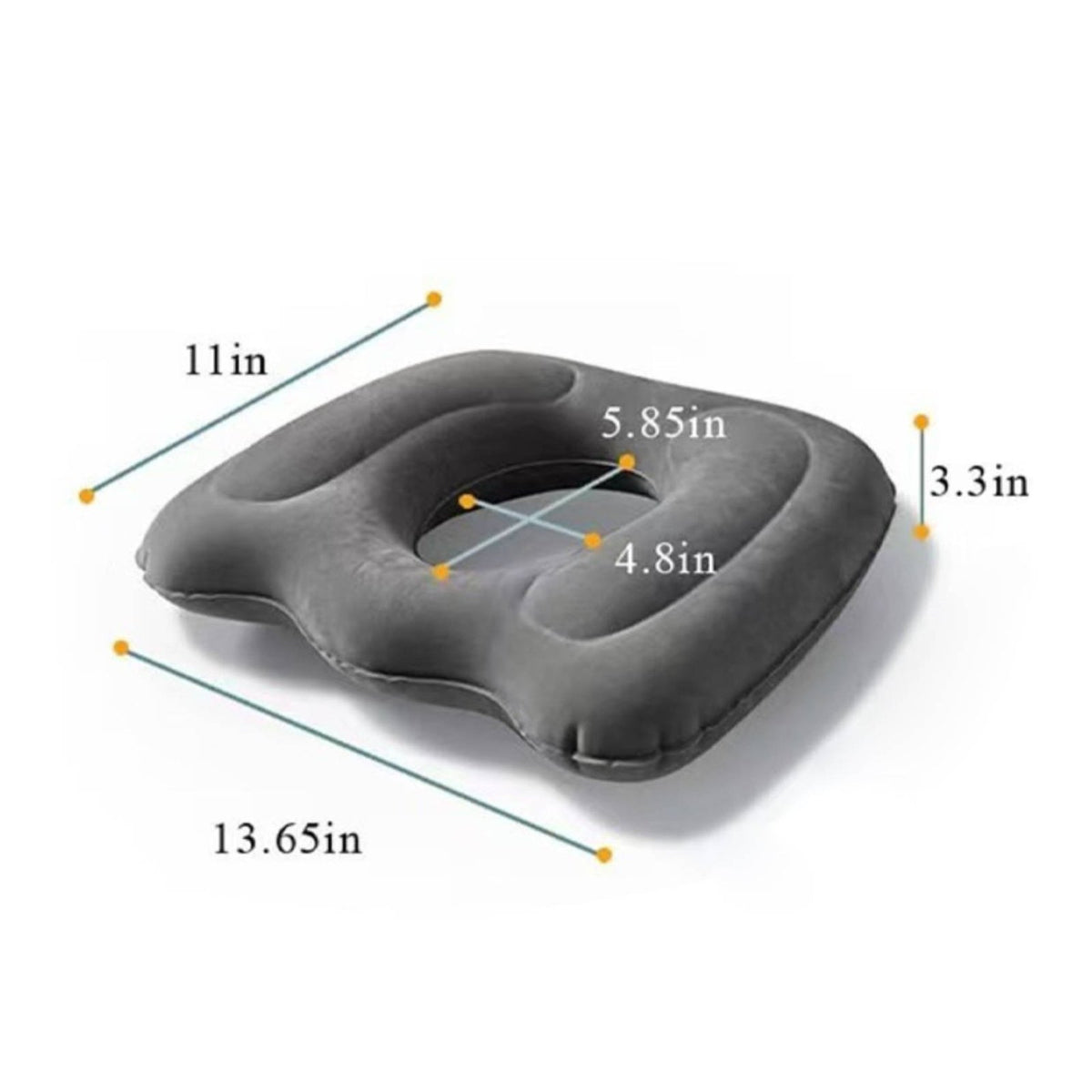 Hemorrhoid Seat Cushion Ergonomic Support Pressure Relief Seat Pad for Drivers
