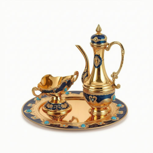 3 Pieces Pitcher with Tray and Bowl European-Style for Holiday Entertaining