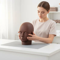 Eyelash Extension Training Head Reusable Eyelash Extension Practice Head