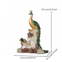 Peacock Wine Rack Decorative Peacock Wine Holder Artistic for Home Bar