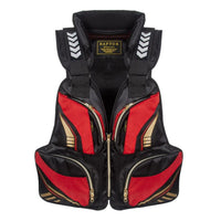 Fishing Life Vest Zippered Fishing Vest Adjustable Fit One Size for Boating