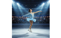Ice Skating Dress Easy to Move in Figure Skating Costume Comfortable for Girls