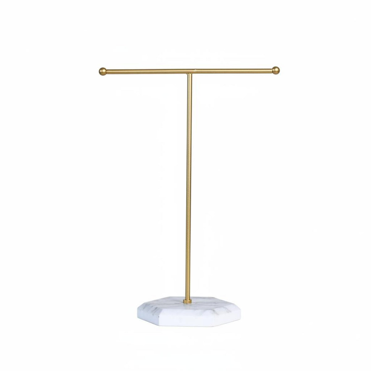 T-Shaped Jewelry Display Stand Detachable Design Desktop Jewelry Tree Easy