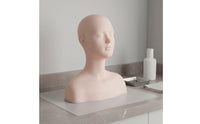 Cosmetology Practice Head Long-Lasting Material Jewelry Display Bust
