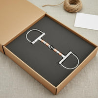 Stainless Steel Horse Copper Rollers D-Shaped Long-Lasting for Riders
