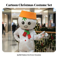 Christmas Character Costume Lively and Cute Design Snowman Character Costume Grown-up Full Physique Character Costume