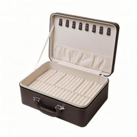 40 Slot Bracelet Case Rectangular Sturdy Construction Bracelet Organizer Securing Display