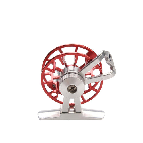 Winter Fishing Reel Silver Frame Lightweight Drag Adjustment Reel