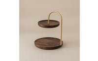 Jewelry Organizer Stand with Tray Minimalist Desktop Organizer Sturdy for Vanity