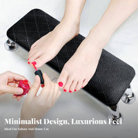 Soft & Comfortable Manicure Hand Rest Easy to Clean Manicure Hand Cushion Ergonomic Design for Manicurists, DIY Enthusiasts, Home Use, Spa
