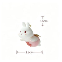 Rabbit Charm Pendant Small Rabbit Pendant Cute for Bracelets