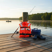Work Life Jacket Waterproof Oxford Material High Buoyancy Flotation Vest