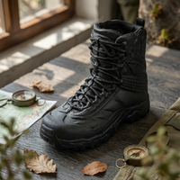 Mini Utility Boots Miniature Lace-up Utility Boots Ankle-High Footwear