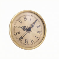 Noiseless Sweep Clock Insert Movement Replacement Home Decor Snap-in Clips