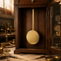 Timepiece Pendulum Bob Electroplated Finish Round Pendulum Bob for DIY