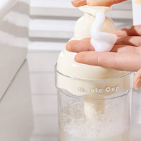 Pump Foaming Bottle Transparent Foaming Bottle Wide Top