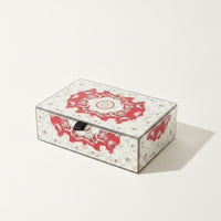 Hinged-Lid Jewelry Box Lidded Box with Hinged-Lid Lid Space-Saving