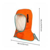 Metal-Joining Cape Hood Full Coverage Resistant Metal-Joining Hood for Welders