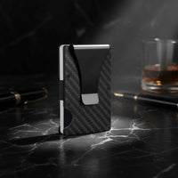 Blocking Wallet Long-Lasting Carbon Fiber Wallet Easy Reach for Men