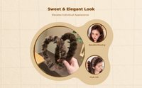 Plush headband for makeup, spa use