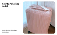 Hardside Luggage Combination Lock Suitcase Organized Interior for Women