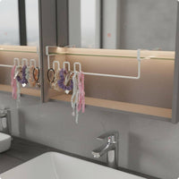 Bathroom Mirror Organizer Space Saving Mirror Cabinet Hanger Long-Lasting