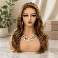Mannequin Head Realistic Look Hairpiece Display Head Photography Prop Female Bust Form for Salon Owners, Photo Studio, Shop Window, Beauty Store