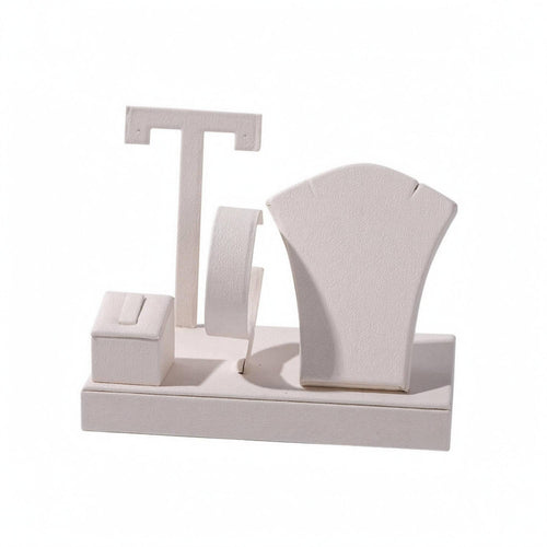Jewelry Display Stand T-Shaped Tiered Necklace Holder Large Capacity