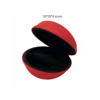 Zippered Foam Material Watch Pouch Fastener Closure Single Watch Travel Case Accessory Storage Scuff Protection Deep Concave