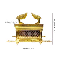 Ark of the Covenant Reproduction Detailed Craftsmanship for Display Shelf