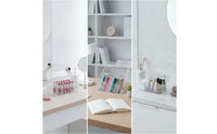 18 Compartment Cosmetic Organizer Dustproof Lipstick Organizer with Dust Cover Desktop Lipstick Holder with Dust Cover for Washroom Counter